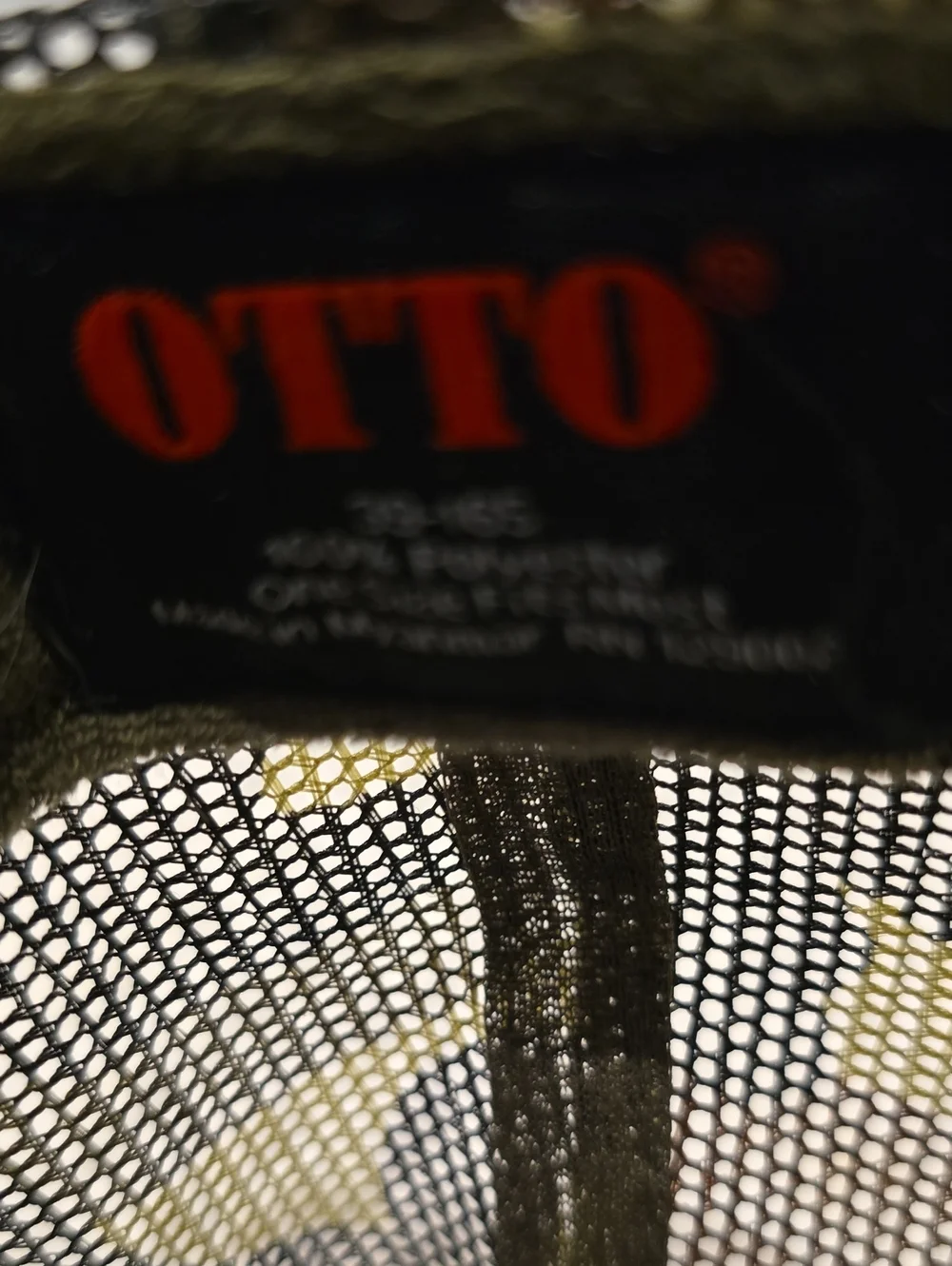 5 The Label Olive and Black Mesh Trucker Cap